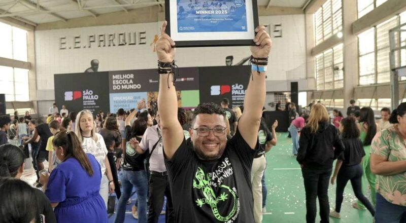 EE Parque dos Sonhos, a melhor escola do mundo em Cubatão, SP, com alunos felizes em um ambiente escolar transformado